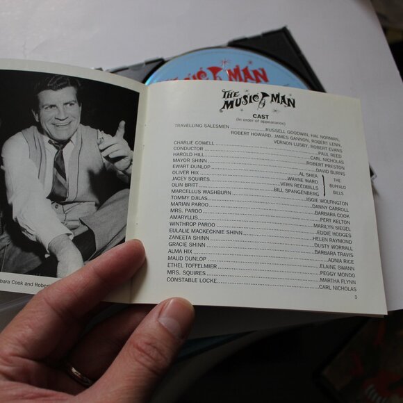 3/$55❤️THE MUSIC MAN 1957 Original Broadway Cast Classics CD Robert Preston - Picture 8 of 11